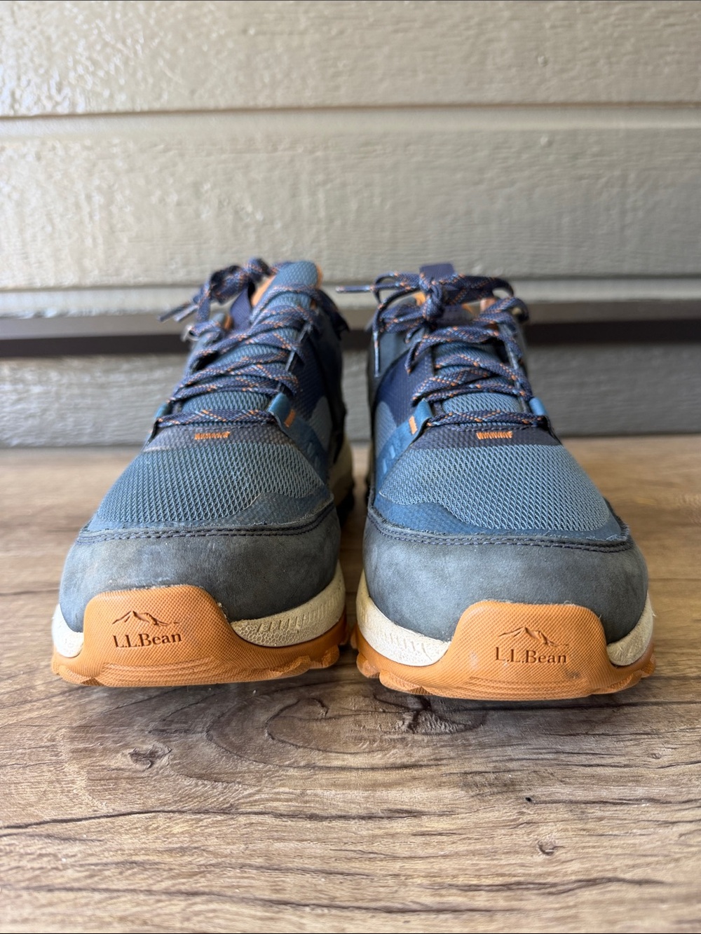 L.L. Bean Shoes Mens Tek sport Waterproof Trail Hiking Sneakers size 9.5 - Picture 4 of 11